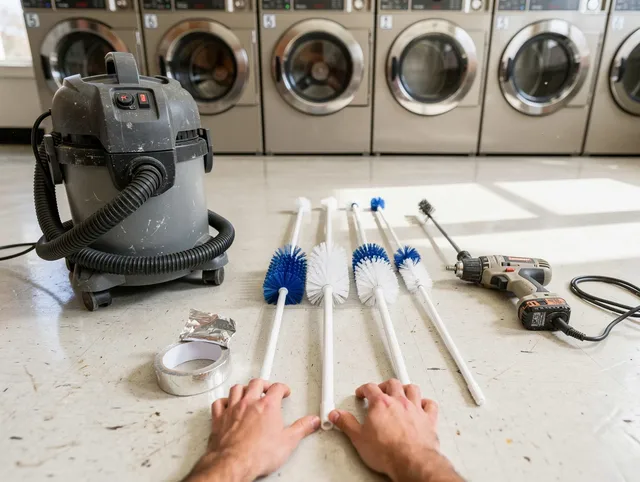 Commercial-grade dryer vent cleaning by Del Aire Dryer Vent Cleaning in Del Aire