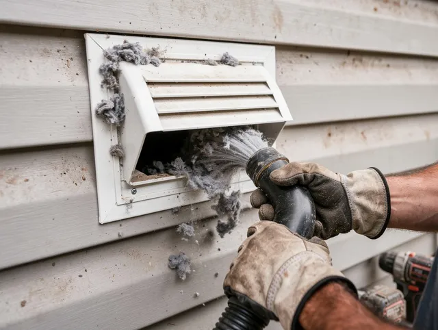 Professional dryer vent cleaning by Del Aire Dryer Vent Cleaning in Del Aire