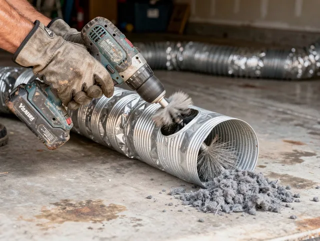 Professional duct cleaning by Del Aire Dryer Vent Cleaning in Del Aire
